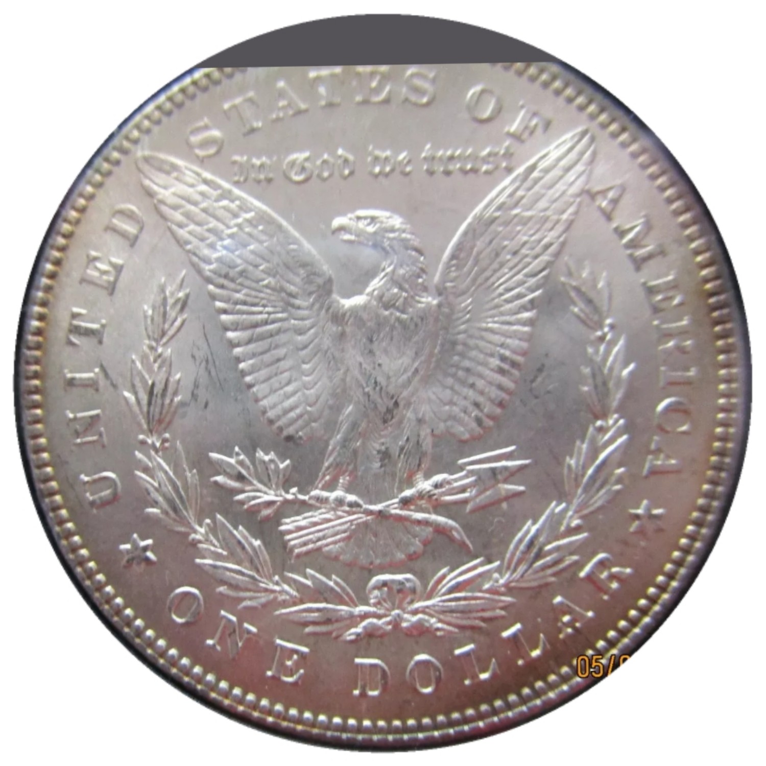 1878-$1-Morgan-Silver--Dollar-7-Tail-Feathers-Reverse-Of-1878
